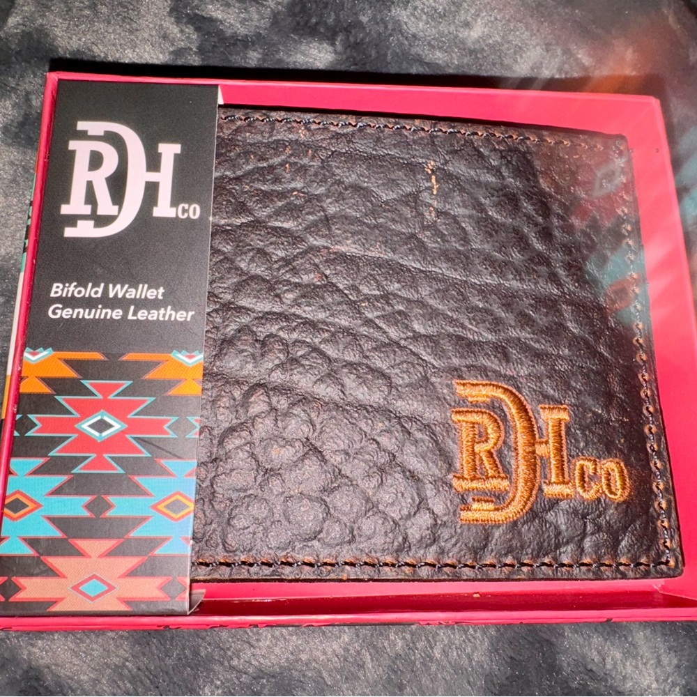 Dark Brown Genuine Leather Wallet